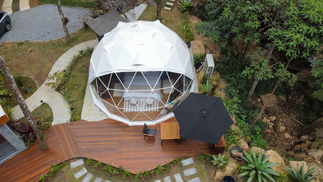 Villa Blue Bear Cabins à Petrópolis Extérieur photo