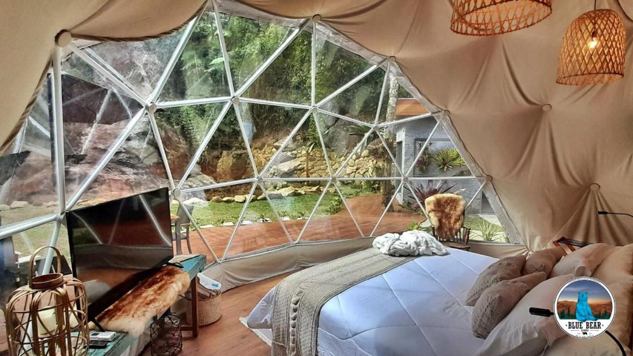 Villa Blue Bear Cabins à Petrópolis Extérieur photo
